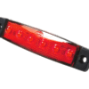 Dasteri 6 LED markeringslamp rood voor 24 volt gebruik - vrachtwagen verlichting - trailer verlichting - EAN: 6090540366302