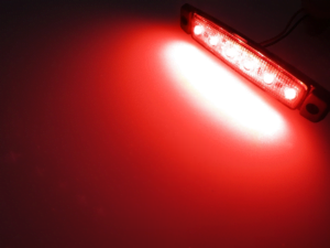 Dasteri 6 LED markeringslamp rood INGESCHAKELD - EAN: 6090540366302