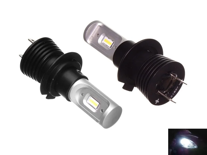 H7 LED bulb set for 12 & 24 volts - can be used in car, truck, camper, tractor and more - EAN: 6090536648641