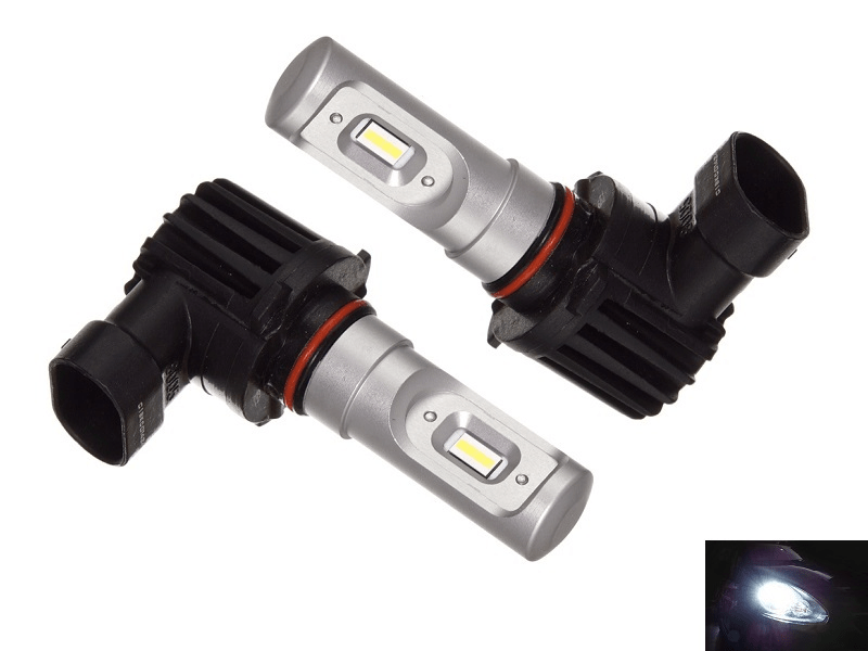 HB3 LED lampen set 12/24 Volt wit - voor 12 en 24 volt gebruik