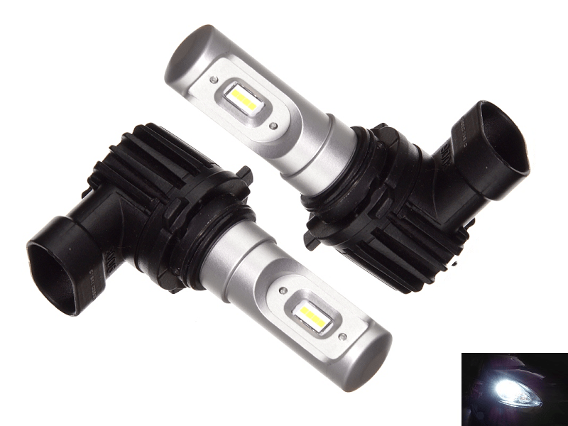 HB4 LED lampen set 12/24 Volt wit - voor 12 en 24 volt gebruik