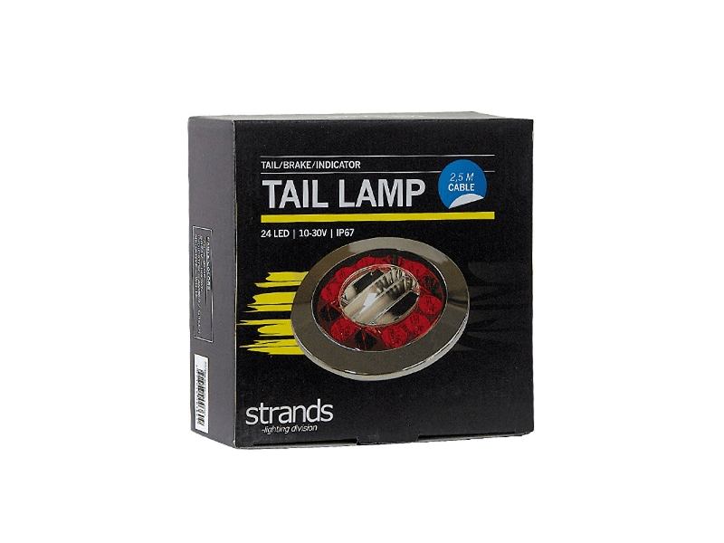 Strands RED EYE Rücklicht 3 Kammer - All Day Led - 12&24V