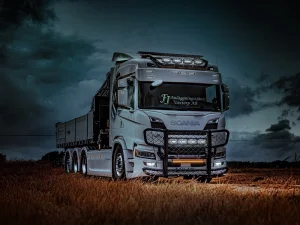 Scania Next Gen with Siberia LED bar 50'' double row - 498w - EAN: 7323030183837
