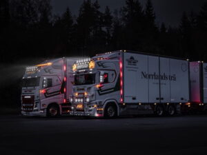 Verlichting vrachtwagen