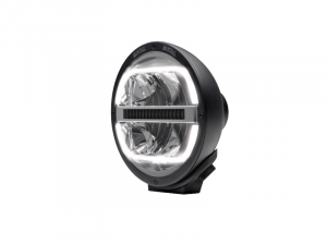 Hella Luminator full LED verstraler met LED stadslicht - voor 12&24 volt - artikelnummer Hella: 1F8 016 560-011 - behuizing: zwart