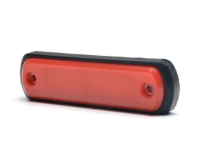 WAŚ W189N NEON markeringslamp rood - geschikt voor 12 en 24 volt gebruik - te monteren op uw auto, vrachtwagen, aanhanger, trailer, camper, caravan en meer - EAN: 5903098109912