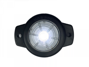 Horpol LED Begrenzungsleuchte weiß - Aufbaumontage - geeignet für 12 & 24 Volt - PKW, Anhänger, LKW, Traktor und mehr - EAN: 5903116343588