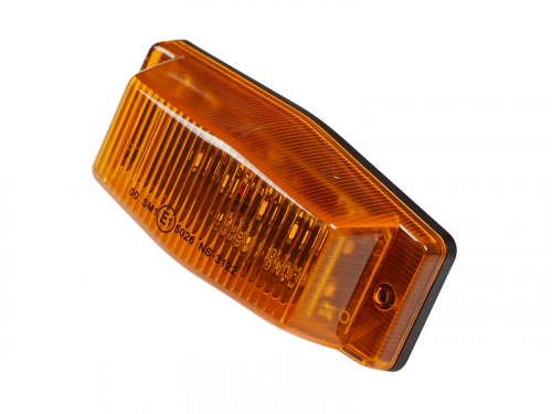 Nedking LED Doppelbrenner orange - bestückt mit 8 LED's - nur für 24 Volt Einsatz geeignet - LKW- und Anhängerbeleuchtung - EAN: 6090428597583