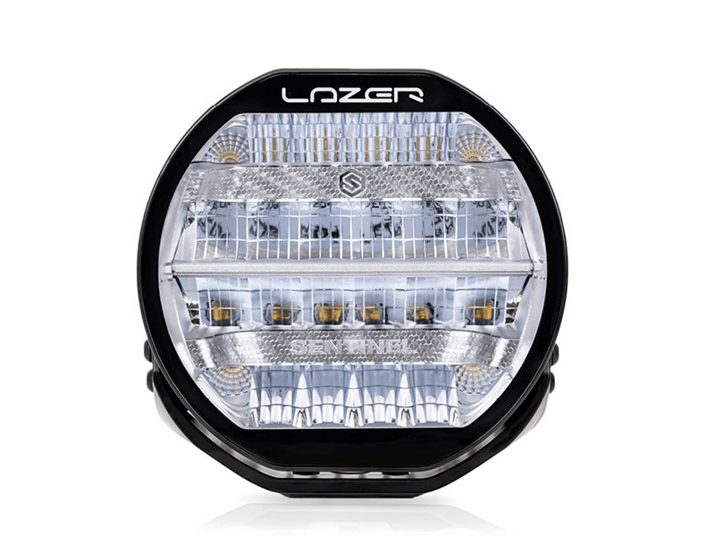 Lazer Sentinel Full LED Strahler mit Chrom / Lichtreflektor - geeignet für 12 & 24 Volt Einsatz - EAN: 5060404996229