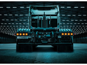 IZE LED turn signal from Strands Mounted on a Scania - ENABLED