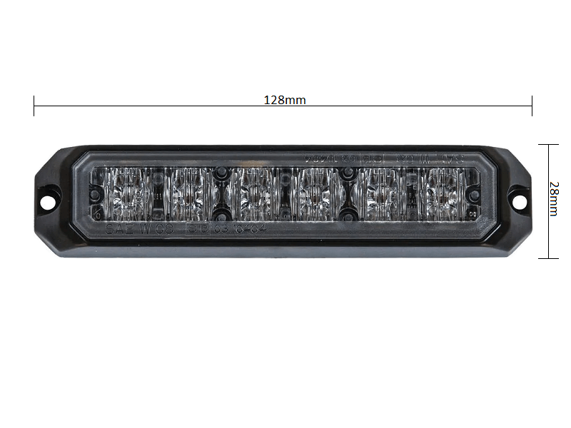 Blink-Warnlicht LED, 24V