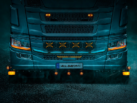 Scania Next Gen vrachtwagen met LED bar van Strands - LED lamp met donker glas - EAN: 7350133816300