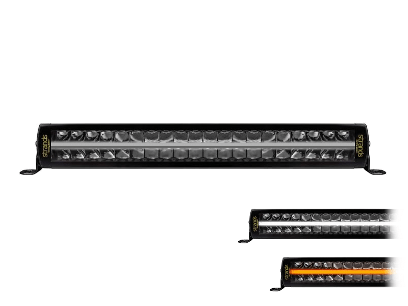 Strands Siberia Outlaw LED bar 22 inch - 22'' LED bar with double row - suitable for 12&24 volt use - EAN: 7350133810216