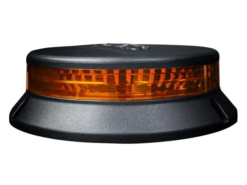 Strands Cruise Light LED beacon with orange glass - suitable for 12 and 24 volt use - with ECE R65 quality mark - EAN: 7350133811442