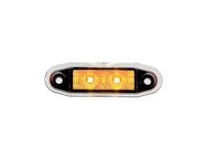 Boreman Easy Fit LED marking lamp ORANGE - suitable for 12 & 24 volt use - EAN: 5391528111084