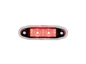 Boreman Easy Fit LED markeringslamp ROOD - geschikt voor 12 & 24 volt gebruik - EAN: 5391528111169