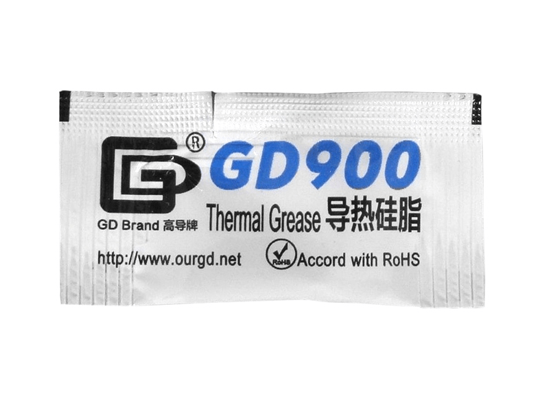 GD900 koelpasta voor DRL unit, CPU, GPU en meer - zakje van 05. gram