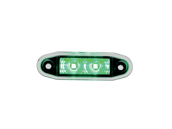 Boreman Easy Fit LED lamp GROEN - geschikt voor 12 & 24 volt gebruik - EAN: 5391528111329