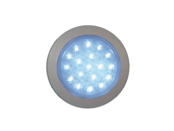 Dasteri LED interieurlamp wit met 18 LED - geschikt voor 24 volt gebruik - interieurlamp vrachtwagen - LED spot vrachtwagen cabine - EAN: 6090545176111