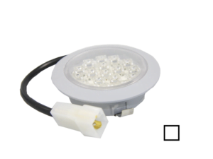 Dasteri LED interieurlamp wit - geschikt voor 24 volt gebruik - interieurlamp vrachtwagen - LED spot vrachtwagen cabine - EAN: 6090545176111