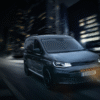 Volkswagen Caddy with Strands Dark Knight NUUK LED bar
