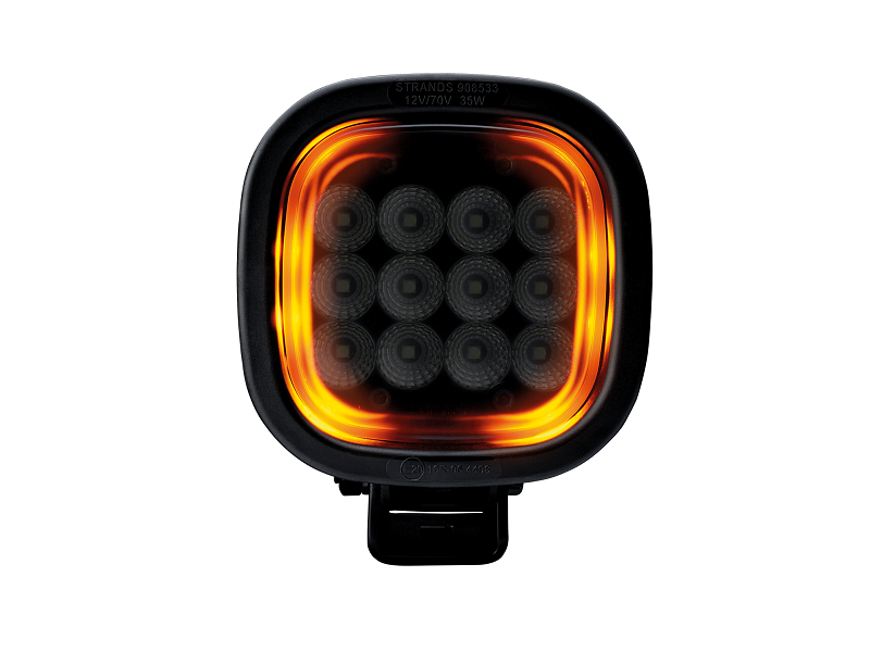 Strands CL LED Rundumleuchte ORANGE - All Day Led - für 12&24V