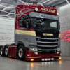 Scania met T10 W5W led lampjes - wit - ADL00105-W
