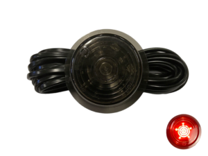 Gylle LED unit Black Line RED - LED module suitable for Danish width lamp - works on 12 and 24 volts - EAN: 7392847317964