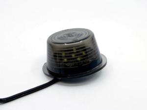 Gylle LED unit Black Line ORANGE - LED module suitable for Danish width lamp - works on 12 and 24 volts - EAN: 7392847317957