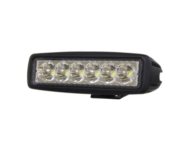 Strands LED work light 18w - suitable for 12&amp;24 volt use - easy mounting - daytime running lights - LED work light with stainless steel bracket - EAN: 7323030000370