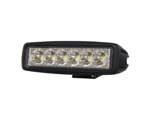 Strands LED werklamp 18w - geschikt voor 12&24 volt gebruik - eenvoudige montage - dagrijverlichting - LED werklamp met RVS beugel - EAN: 7323030000370