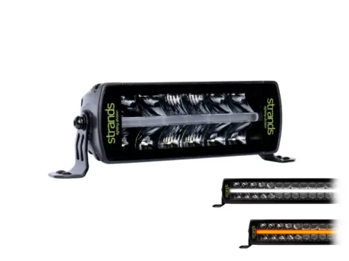 Strands Siberia Outlaw UDX 8'' LED bar -LED lamp met oranje en wit stadslicht - geschikt voor 12 & 24 volt gebruik - DT-4 aansluitstekker - EAN: 7350133814771