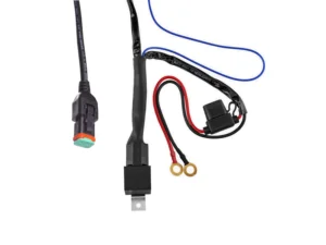 Strands kabel kit met 1x DT2 stekker - met 12V relais voor 40 Ampère- EAN: 7323030180089