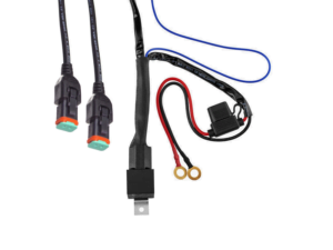 Strands kabel kit met 2x DT2 stekker - met 12V relais voor 40 Ampère- EAN: 7323030180096