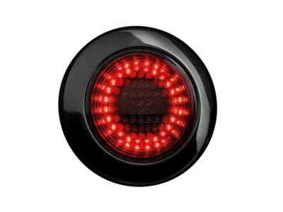 Strands IZE LED Rücklicht LINKS in Dark Knight Ausführung - LED Lampe für 12 & 24 Volt Betrieb - EAN: 7323030187484