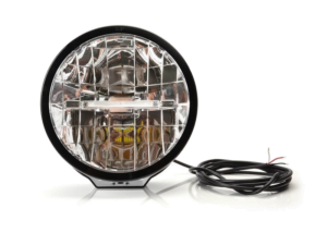WAŚ W116 full LED spotlight with LED parking light STRIPE for 12 & 24 volt use - EAN: 5903098122553