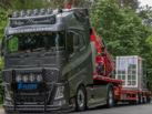 ADL00871 - full LED verstraler op Volvo FH4 vrachtwagen met LED stadslicht