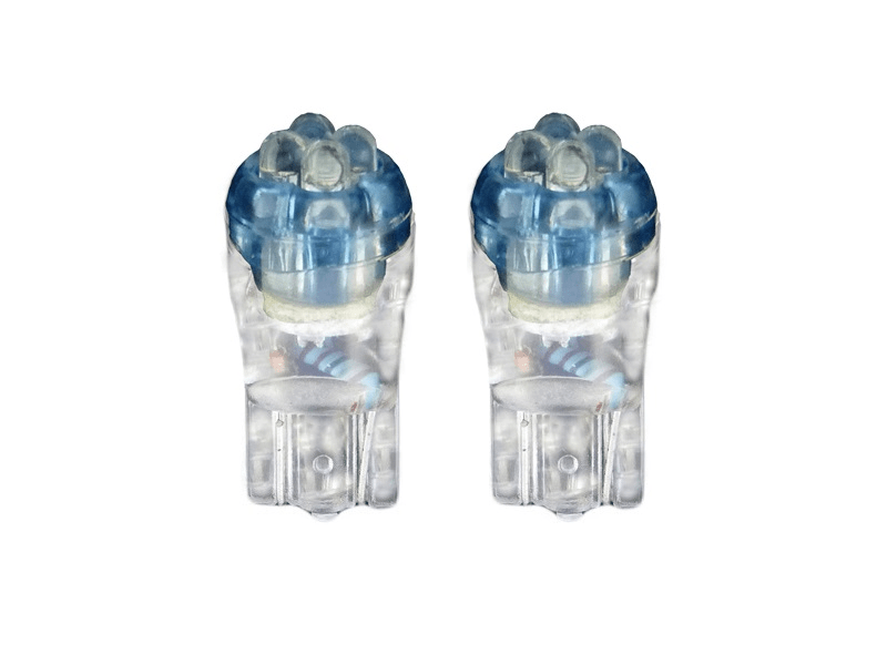 T10 LED lamp BLAUW - geschikt voor 24 volt gebruik - te gebruiken als interieurlicht voor de vrachtwagen - set van 2 stuks - EAN: 6090449882811