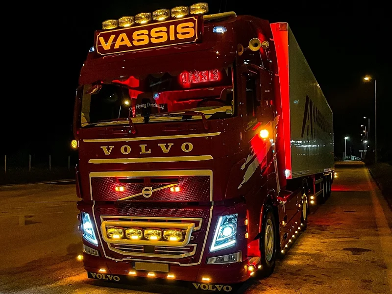 10x Rote LED Seitenmarkierungsleuchten 24V – E4-geprüft, Für LKW, Bus & Anhänger
