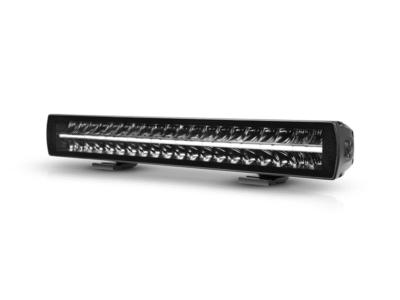 Strands Siberia Outlaw UDX 22 Zoll LED bar - LED-Lampe mit orangefarbenem und weißem Positionslicht - geeignet für 12 & 24 Volt Betrieb - DT-4 Anschlussstecker - EAN: 7350133814146