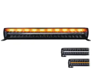 Strands Siberia Night Guard double row 22inch - LED bar met standlicht en ingebouwde flitser - voor 12 & 24 volt gebruik - LED verstraler auto, vrachtwagen, camper, tractor en meer - EAN: 7323030187095