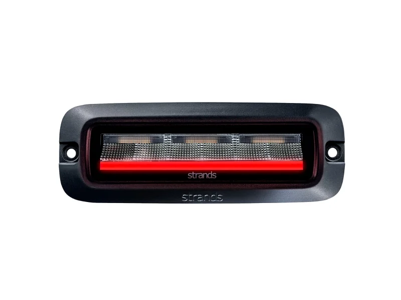 Strands Siberia MO rear light 25w with turn signal - LED 4 chamber rear light for 12&24 volt use - with separate mounting frame - EAN: 7350133814610