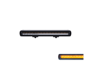 Strands Siberia Low Rider 10inch LED bar - LED lamp suitable for 12 & 24 volt use - with 3 color marker lamp and built-in LED flash - EAN: 7350133811831