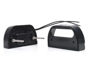 WAŚ W88 LED Kennzeichenleuchte - Kennzeichenbeleuchtung für 12 & 24 Volt - geeignet für PKW, Anhänger, Traktor, Wohnmobil, Wohnwagen, LKW und mehr - EAN: 5901323111877