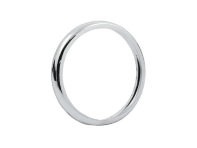 AEB chrome montage ring voor ronde achterlichten - diameter is 140mm -