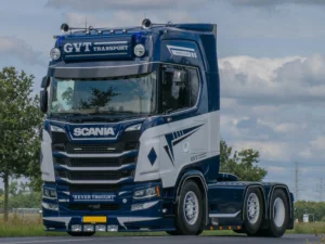 Scania Lastkraftwagen der nächsten Generation mit LED Sonnenblendenlampe weiß der Marke Boreman - EAN: 5391528110865