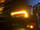 DAF NG LED dagrijverlichting ORANJE - LED DRL unit voor DAF XF, XG en XG+ - geschikt voor modellen vanaf 2021+ - EAN: 6090543927906