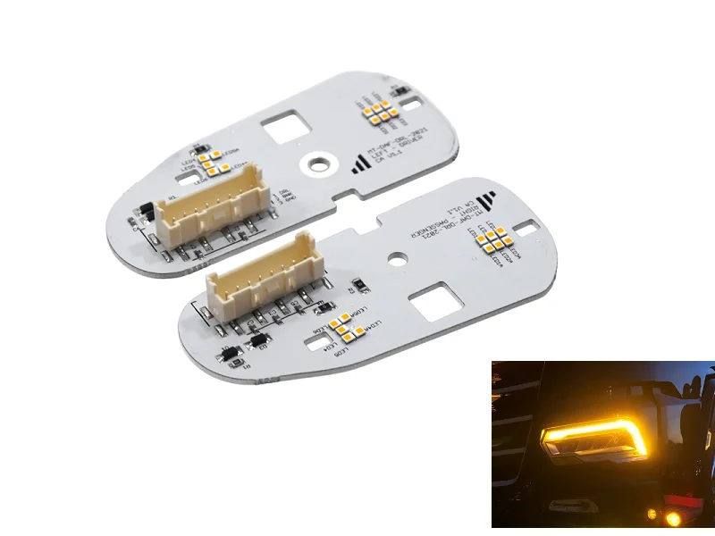 DAF NG LED Tagfahrlicht ORANGE – LED DRL-Einheit für DAF XF, XG und XG+ – passend für Modelle ab 2021 – EAN: 6090543927906