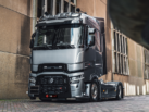 Atlas verstraler gemonteerd op een Renault truck