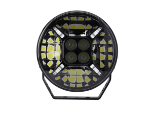 Full LED spotlight ROUND with WHITE LED parking light - EAN: 8720364580124